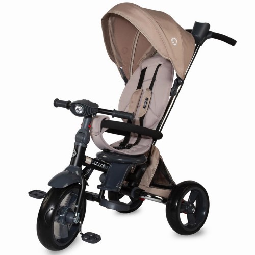 Coccolle Smart Baby Αναδιπλούμενο Τρίκυκλο Ποδήλατο Velo Beige