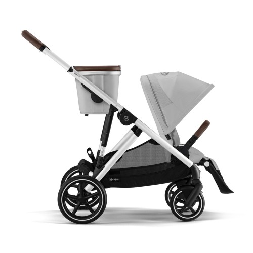 Cybex Βρεφικό Καρότσι Gazelle S Lava Grey (Silver Frame)