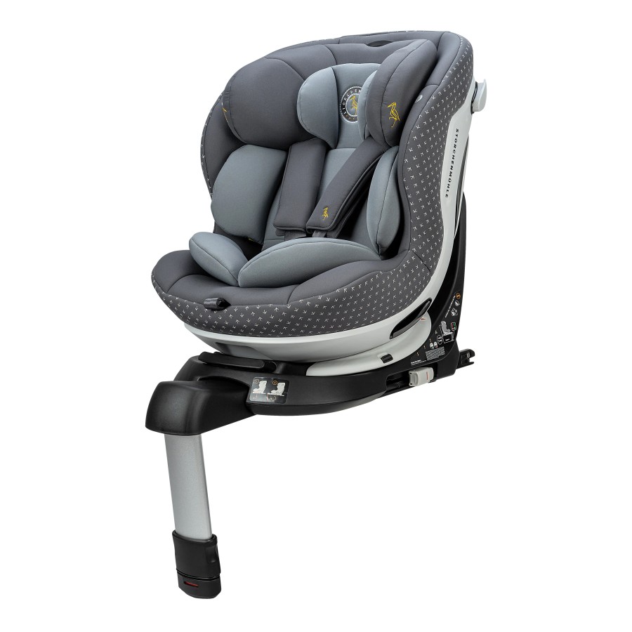 Storchenmühle Παιδικό Κάθισμα Αυτοκινήτου Niki Start i-Size Asphalt Grey 40-105εκ. 