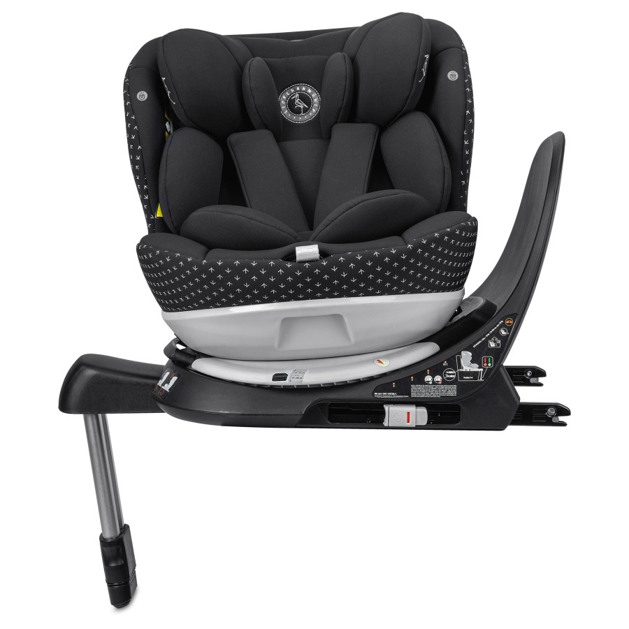 Storchenmühle Παιδικό Κάθισμα Αυτοκινήτου Niki Start M i-Size Onyx Black 61-105εκ.
