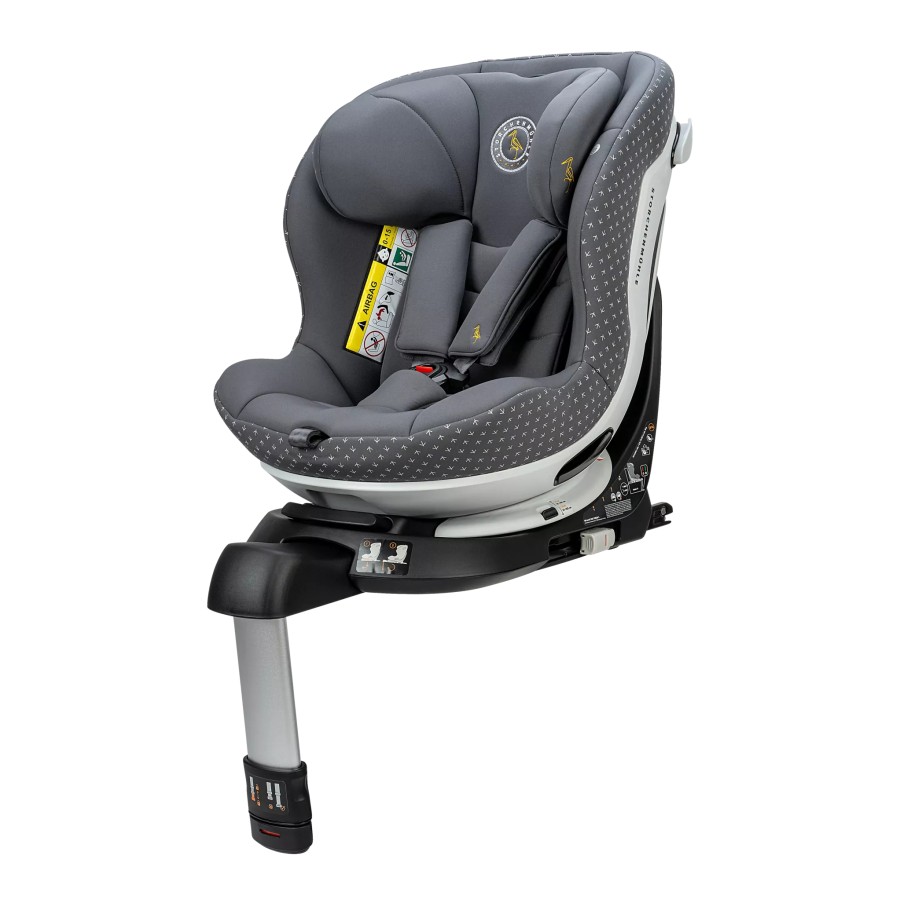 Storchenmühle Παιδικό Κάθισμα Αυτοκινήτου Niki Start M i-Size Asphalt Grey 61-105 εκ.