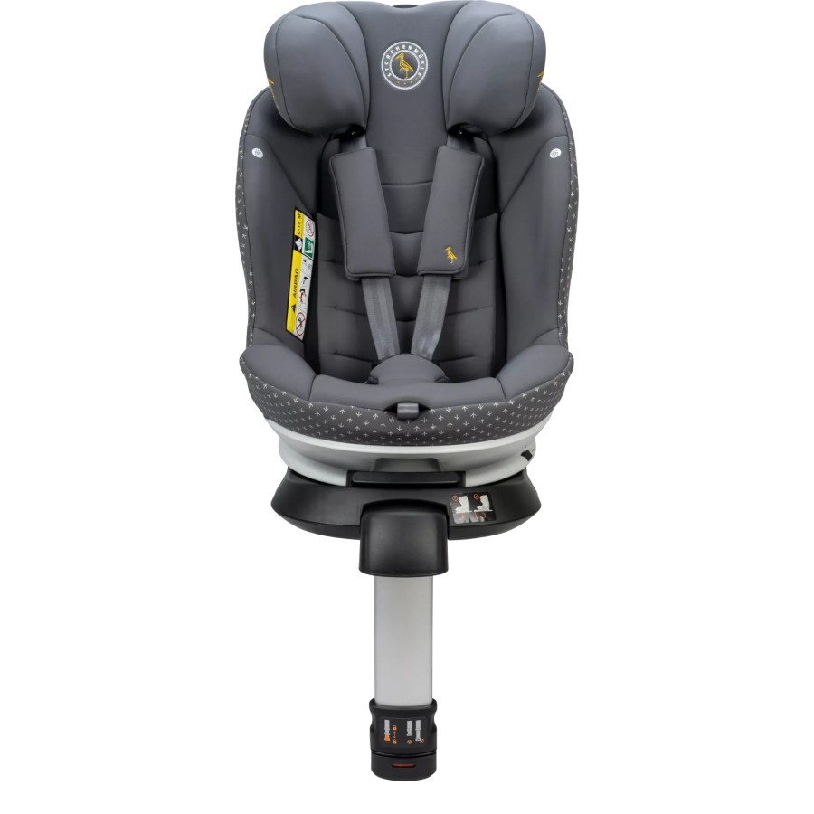 Storchenmühle Παιδικό Κάθισμα Αυτοκινήτου Niki Start M i-Size Asphalt Grey 61-105 εκ.