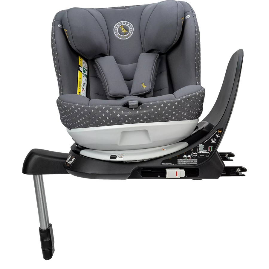 Storchenmühle Παιδικό Κάθισμα Αυτοκινήτου Niki Start M i-Size Asphalt Grey 61-105 εκ.