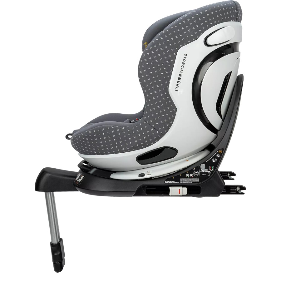 Storchenmühle Παιδικό Κάθισμα Αυτοκινήτου Niki Start M i-Size Asphalt Grey 61-105 εκ.