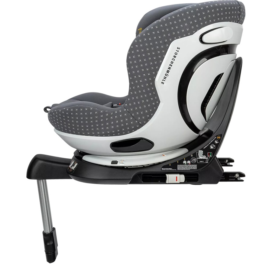 Storchenmühle Παιδικό Κάθισμα Αυτοκινήτου Niki Start M i-Size Asphalt Grey 61-105 εκ.