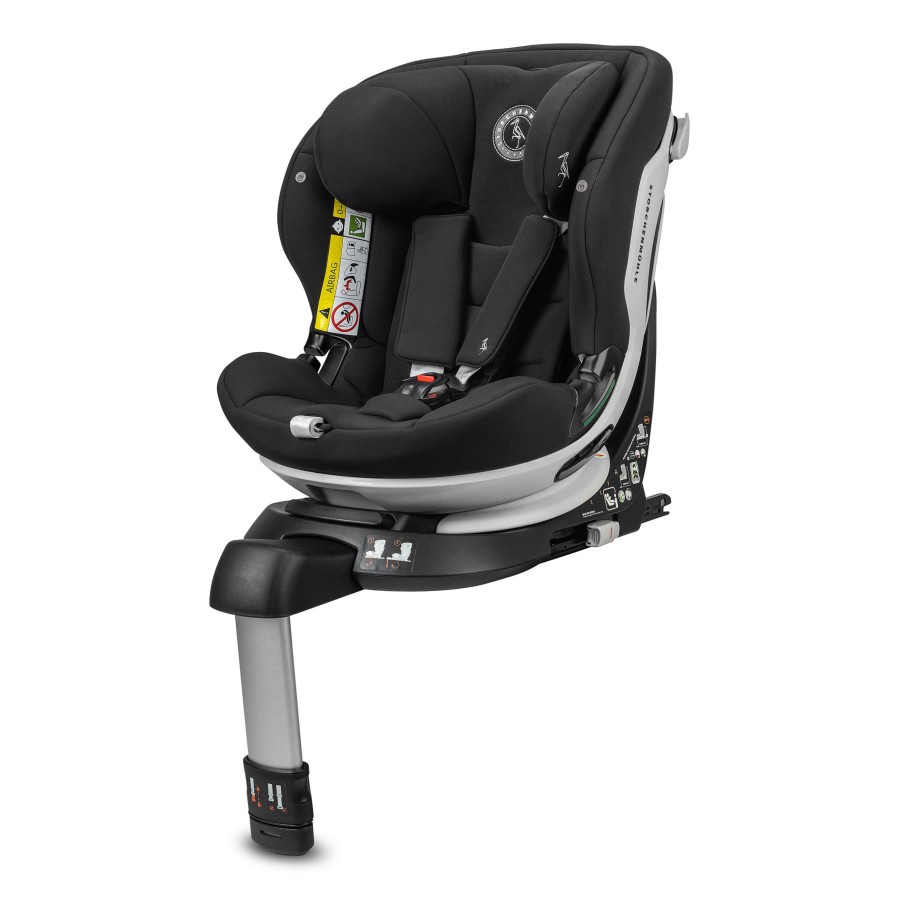 Storchenmühle Παιδικό Κάθισμα Αυτοκινήτου Niki Kid I-Size Onyx Black 76-150εκ.,Περιστροφή 360°