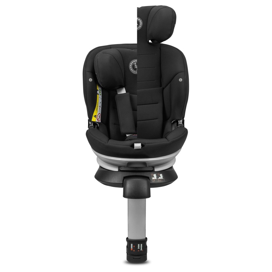 Storchenmühle Παιδικό Κάθισμα Αυτοκινήτου Niki Kid I-Size Onyx Black 76-150εκ.,Περιστροφή 360°