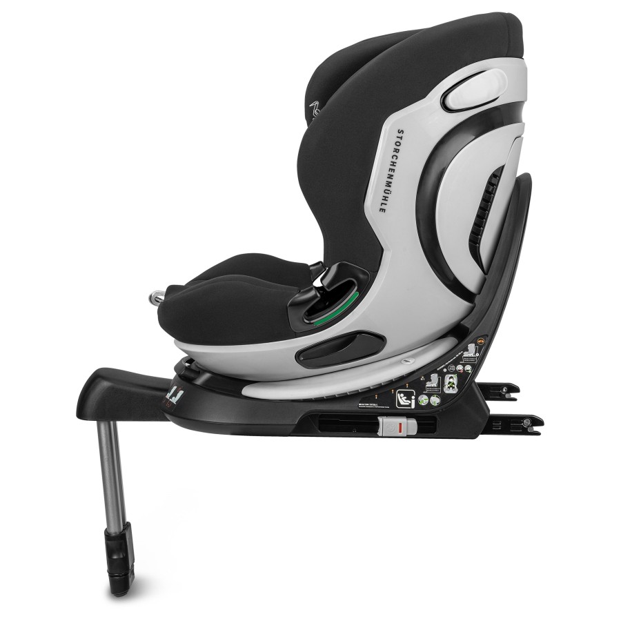 Storchenmühle Παιδικό Κάθισμα Αυτοκινήτου Niki Kid I-Size Onyx Black 76-150εκ.,Περιστροφή 360°