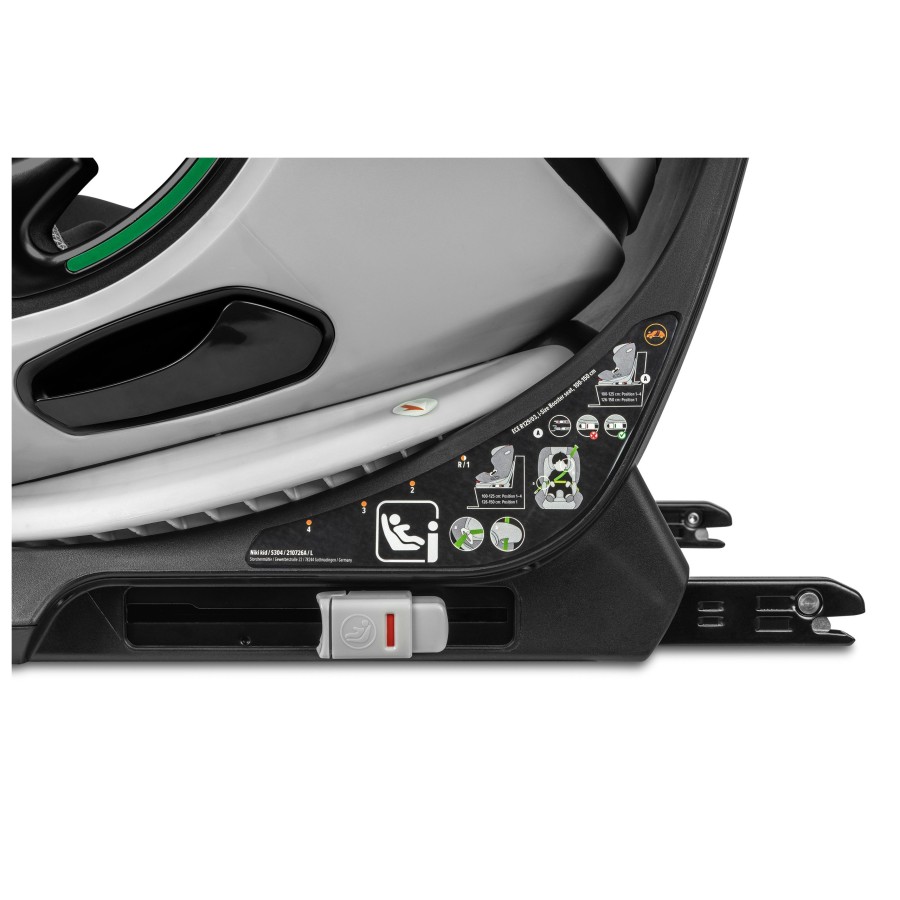 Storchenmühle Παιδικό Κάθισμα Αυτοκινήτου Niki Kid I-Size Onyx Black 76-150εκ.,Περιστροφή 360°