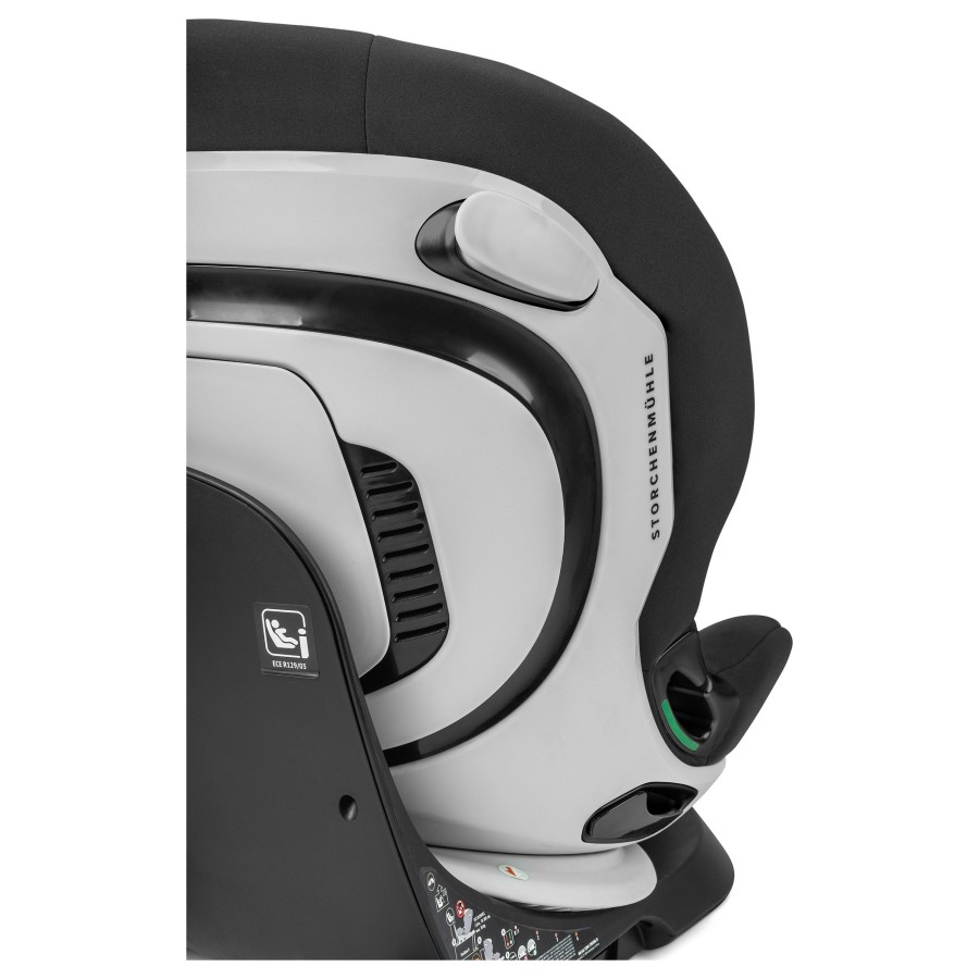 Storchenmühle Παιδικό Κάθισμα Αυτοκινήτου Niki Kid I-Size Onyx Black 76-150εκ.,Περιστροφή 360°