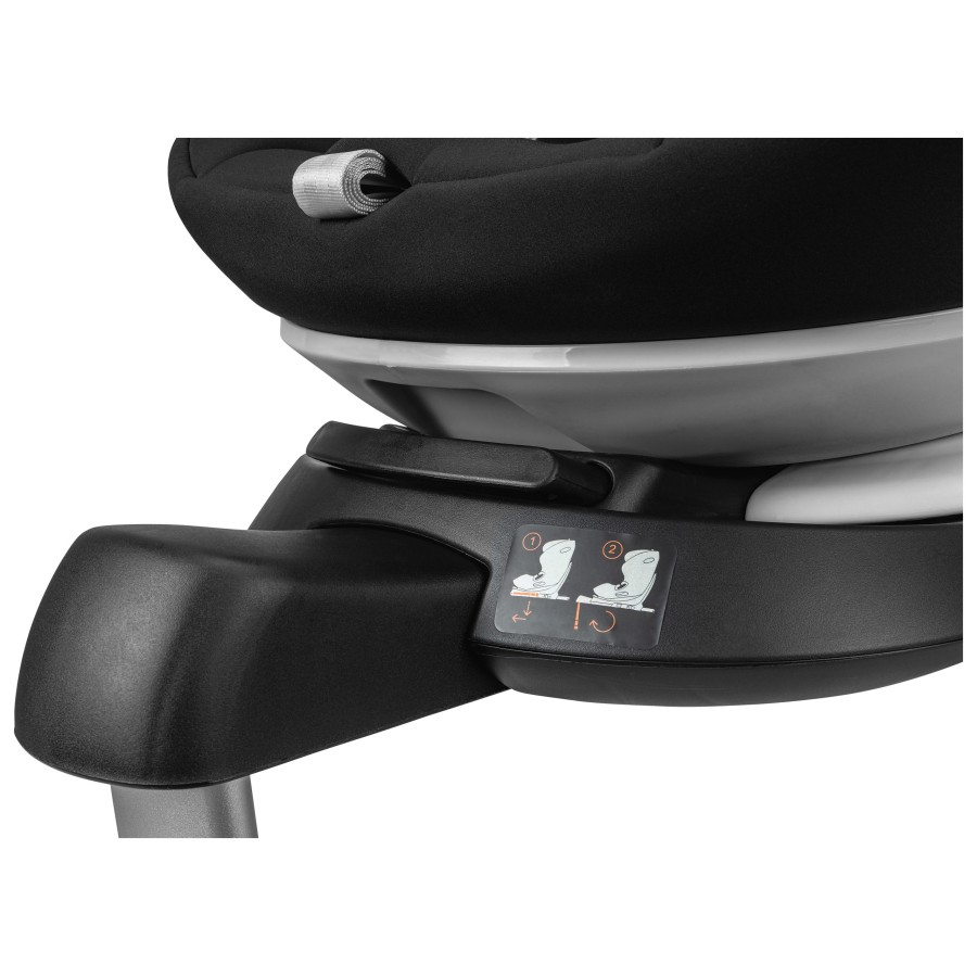 Storchenmühle Παιδικό Κάθισμα Αυτοκινήτου Niki Kid I-Size Onyx Black 76-150εκ.,Περιστροφή 360°