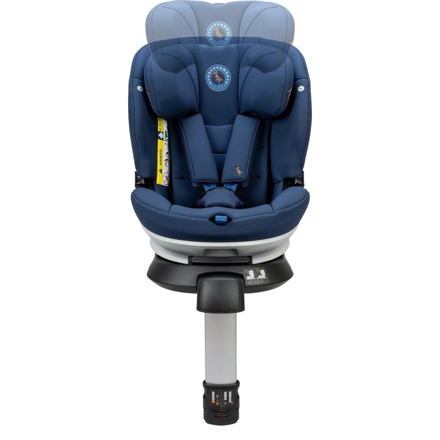 Storchenmühle Παιδικό Κάθισμα Αυτοκινήτου Niki Kid I-Size Iris Blue 76-150εκ.,Περιστροφή 360°