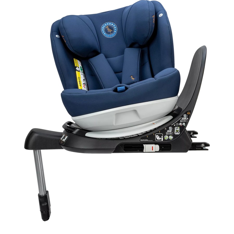 Storchenmühle Παιδικό Κάθισμα Αυτοκινήτου Niki Kid I-Size Iris Blue 76-150εκ.,Περιστροφή 360°