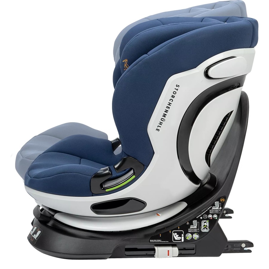Storchenmühle Παιδικό Κάθισμα Αυτοκινήτου Niki Kid I-Size Iris Blue 76-150εκ.,Περιστροφή 360°