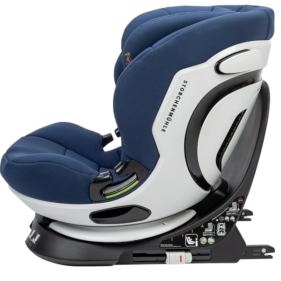 Storchenmühle Παιδικό Κάθισμα Αυτοκινήτου Niki Kid I-Size Iris Blue 76-150εκ.,Περιστροφή 360°