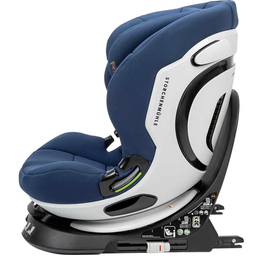 Storchenmühle Παιδικό Κάθισμα Αυτοκινήτου Niki Kid I-Size Iris Blue 76-150εκ.,Περιστροφή 360°