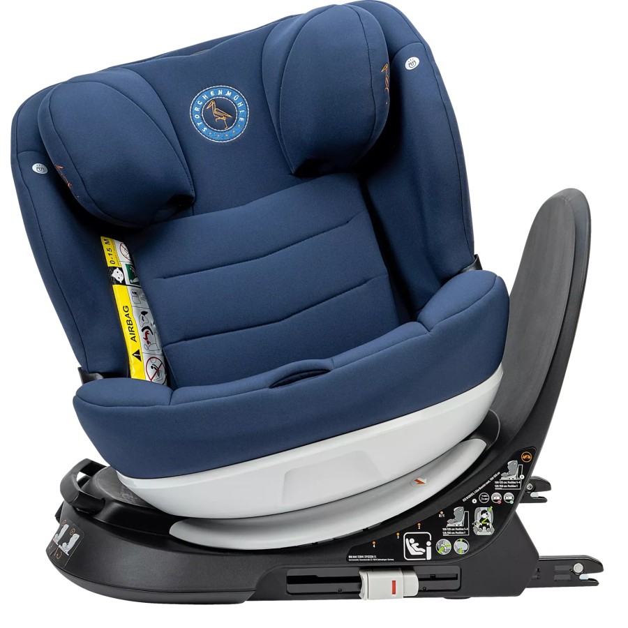 Storchenmühle Παιδικό Κάθισμα Αυτοκινήτου Niki Kid I-Size Iris Blue 76-150εκ.,Περιστροφή 360°