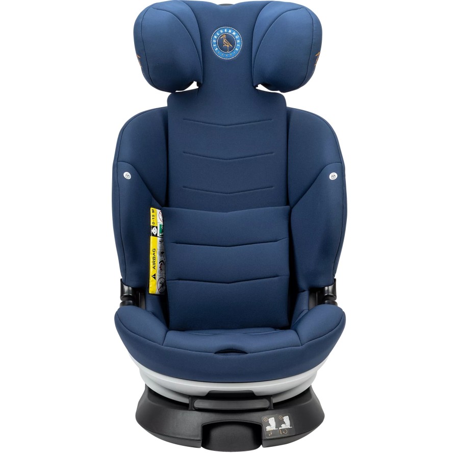 Storchenmühle Παιδικό Κάθισμα Αυτοκινήτου Niki Kid I-Size Iris Blue 76-150εκ.,Περιστροφή 360°