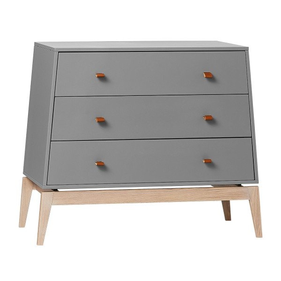Leander Luna συρταριέρα 720640-09 Grey Oak