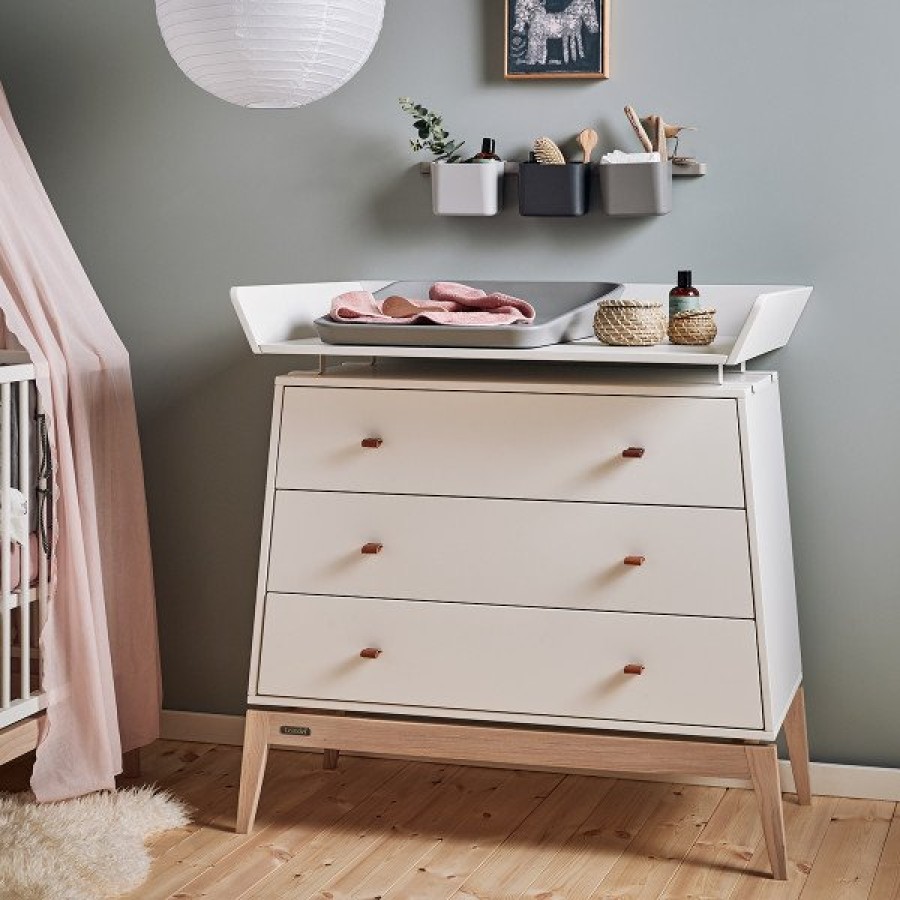 Leander Luna συρταριέρα 720640-03 White Oak