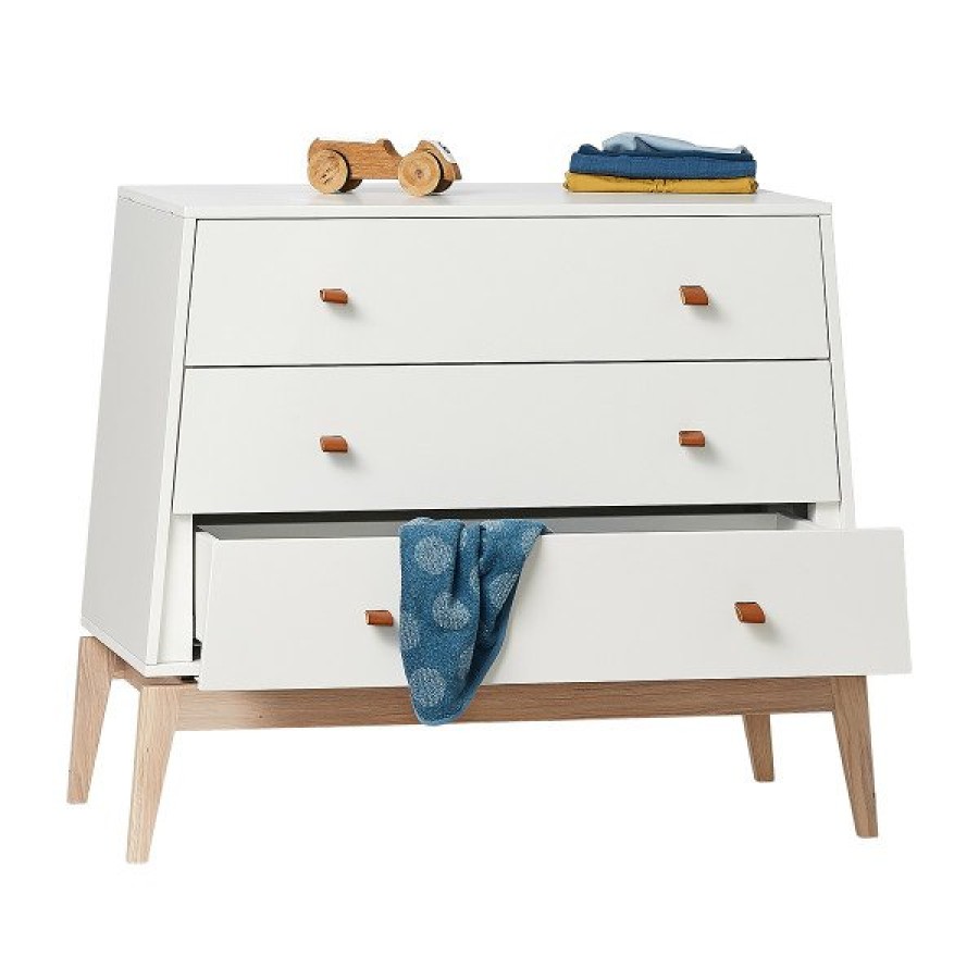 Leander Luna συρταριέρα 720640-03 White Oak
