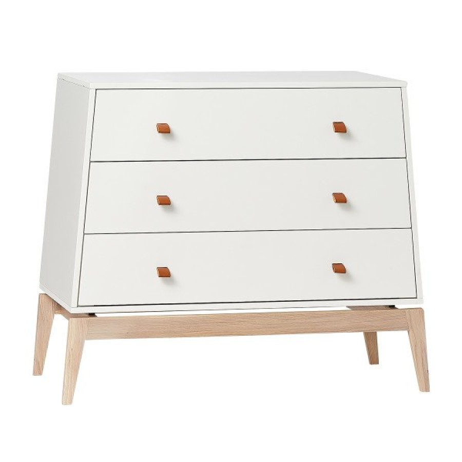Leander Luna συρταριέρα 720640-03 White Oak