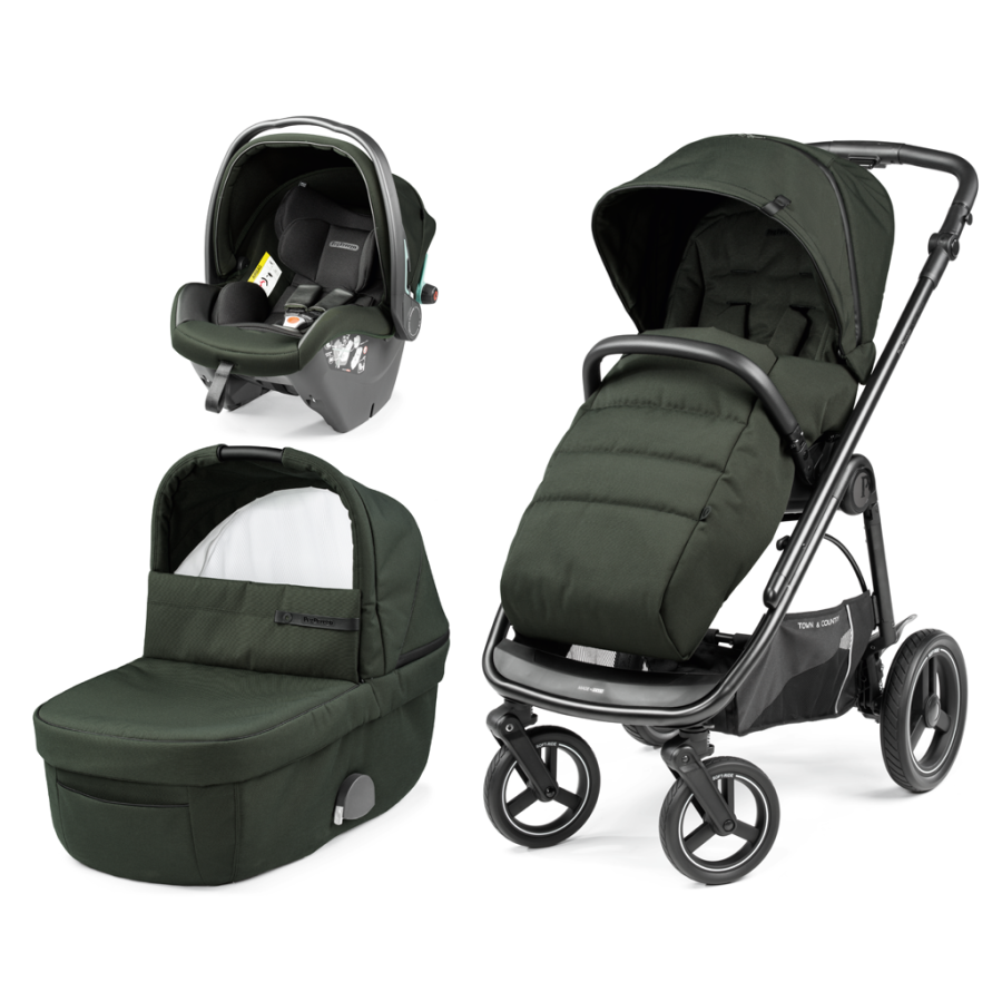 Peg Perego Βρεφικό Καρότσι Veloce TC Green