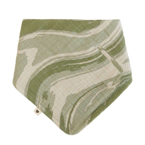 Bibs Σαλιάρα Μπαντάνα 100% Οργανικό Βαμβάκι Camo Green