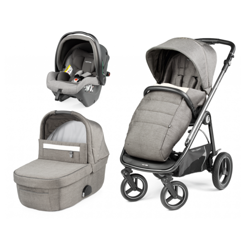 Peg Perego Πολυκαρότσι Veloce TC SLK Modular 3 σε 1 City Grey