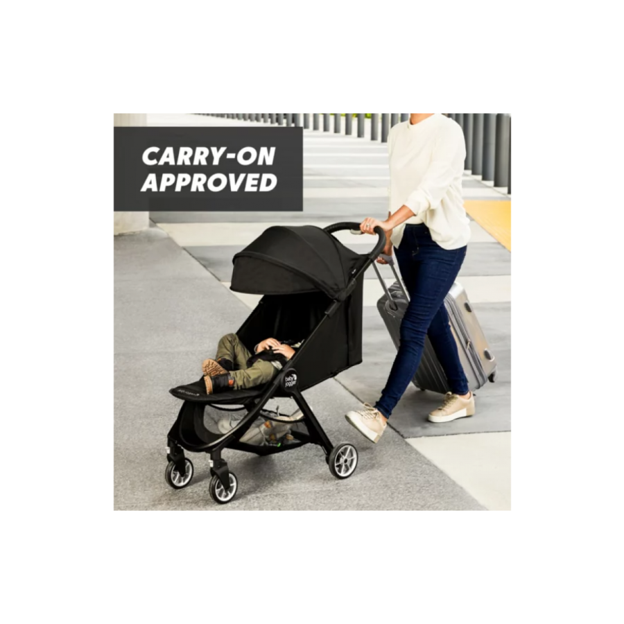 Baby Jogger Καρότσι City Tour 2 Pitch Black 2081849 και Δώρο η μπάρα