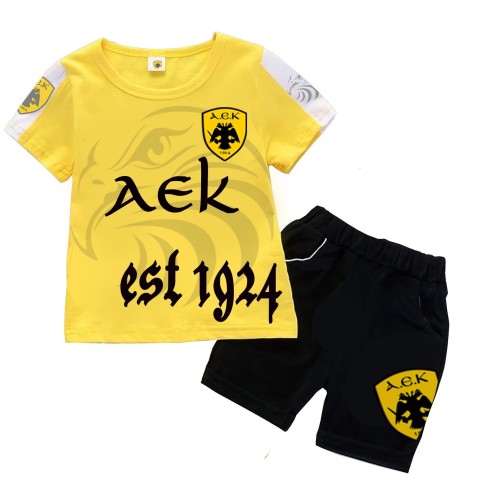 ΑΕΚ σετ 2τμχ 50932024, 100% βαμβακερό