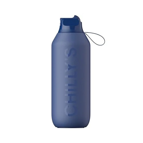 Chilly's Ανοξείδωτο Μπουκάλι Θερμός Series 2 Flip Whale Blue 500ml