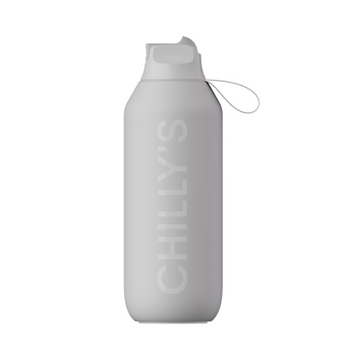 Chilly's Ανοξείδωτο Μπουκάλι Θερμός Series 2 Granite Grey 500ml