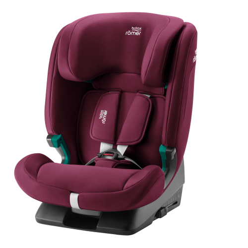 Britax Κάθισμα Αυτοκινήτου EvolvaFix I-Size(από 76cm υψος εως 150cm), Burgundy Red