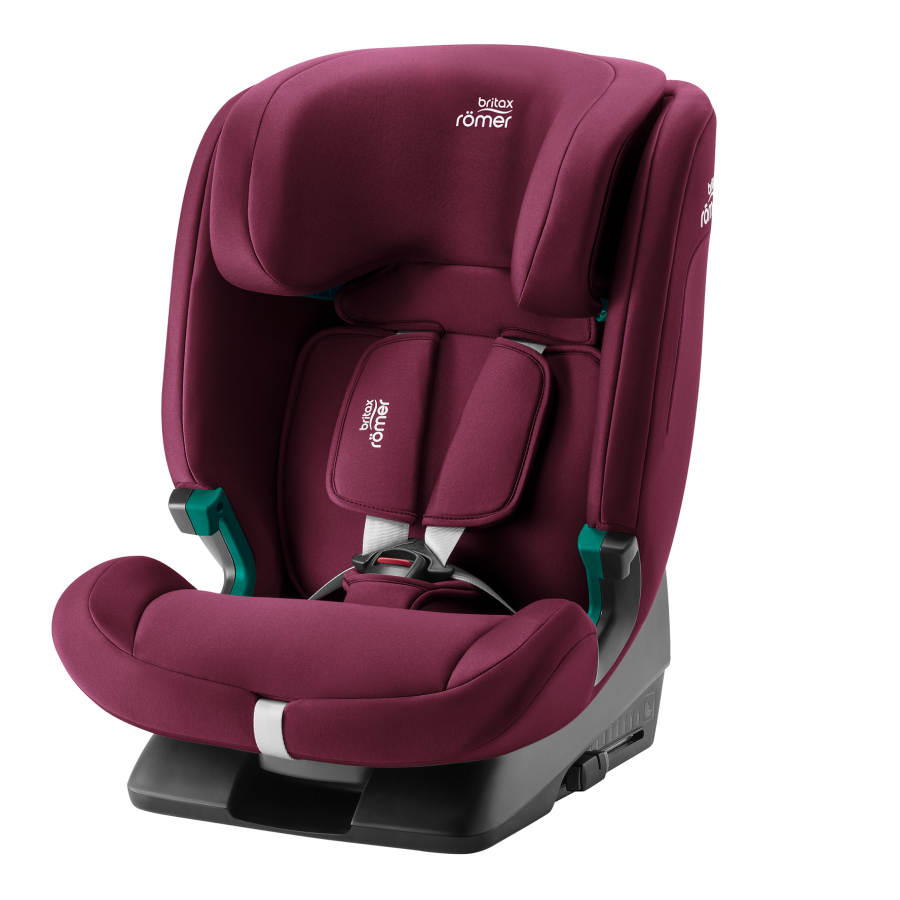 Britax Κάθισμα Αυτοκινήτου EvolvaFix I-Size(από 76cm υψος εως 150cm), Burgundy Red