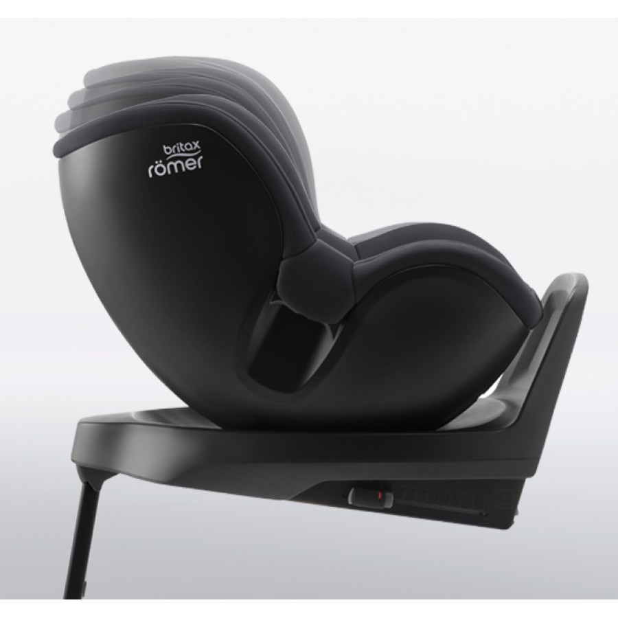 Britax Romer Παιδικό Κάθισμα Αυτοκινήτου Dualfix M Plus I-Size, περιστροφή 360 μοιρών , midnight blye 61-105cm, ΔΩΡΟ ΠΡΟΣΤΑΤΕΥΤΙΚΟ ΠΛΑΤΗΣ ΜΕ ΘΗΚΕΣ 