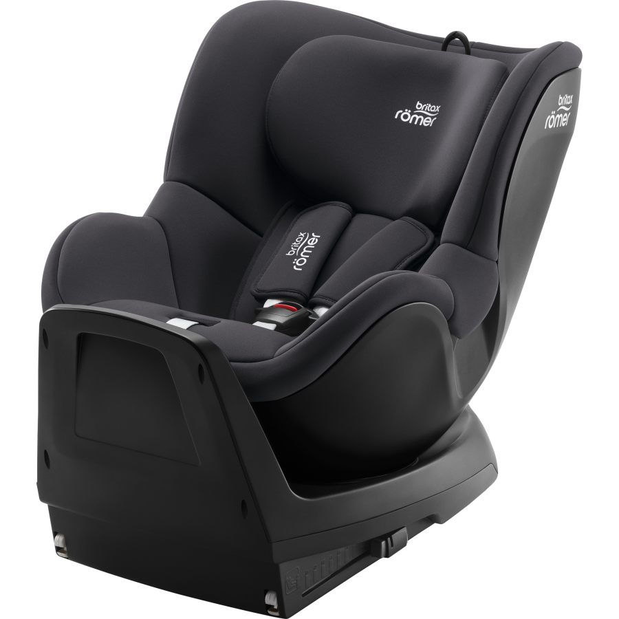 Britax Romer Παιδικό Κάθισμα Αυτοκινήτου Dualfix M Plus I-Size, περιστροφή 360 μοιρών , midnight blye 61-105cm, ΔΩΡΟ ΠΡΟΣΤΑΤΕΥΤΙΚΟ ΠΛΑΤΗΣ ΜΕ ΘΗΚΕΣ 
