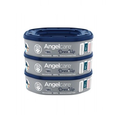 Angelcare Ανταλλακτικές κασέτες 3pack Dress Up Octogonales-BR77373
