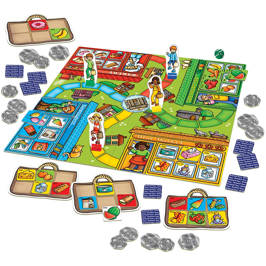 Orchard Toys Εκπαιδευτικό Επιτραπέζιο Pop To The Shops 5-9 Ετών