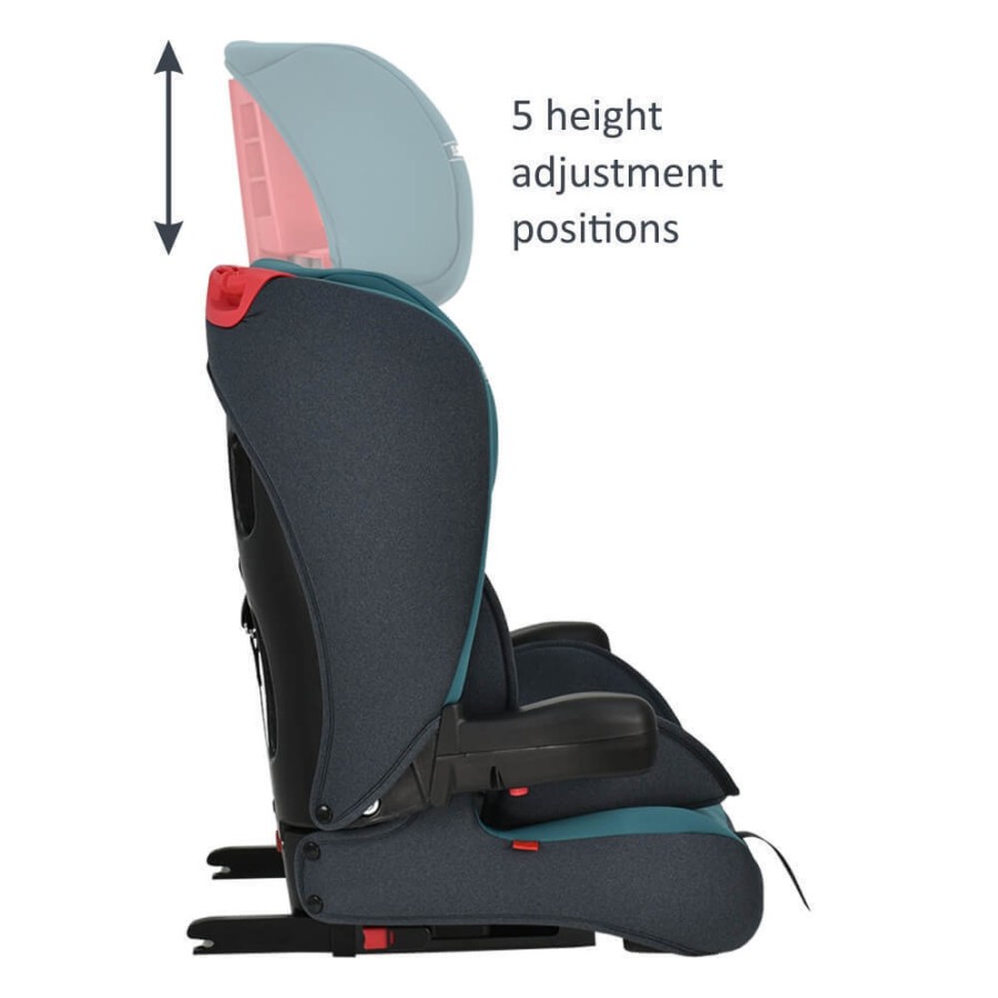 Bebe Stars Παιδικό Κάθισμα Αυτοκινήτου Explorer Isofix Petrol 9-36kg, 930-184