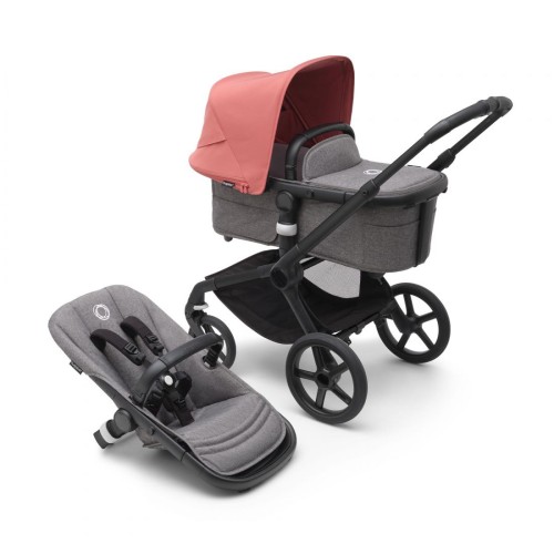 Bugaboo Παιδικό Καρότσι Fox 5 Complete Sunrise Red