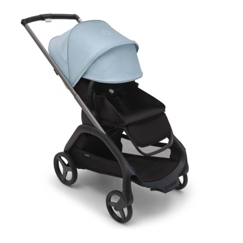 Bugaboo Παιδικό Καρότσι Dragonﬂy complete Graphite Midnight Black-Skyline Blue