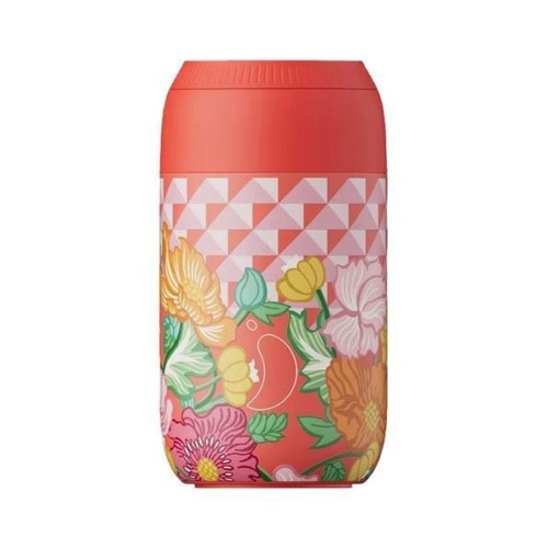 Chilly's Coffee Cup Ποτήρι Θερμός Series 2 Liberty Poppy Trellis 340ml