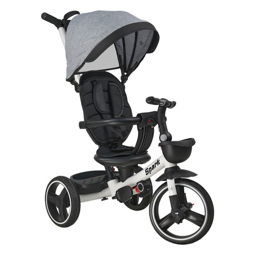 Bebe Stars Πτυσσόμενο Τρίκυκλο Ποδήλατο 360° Spark Grey 817-186