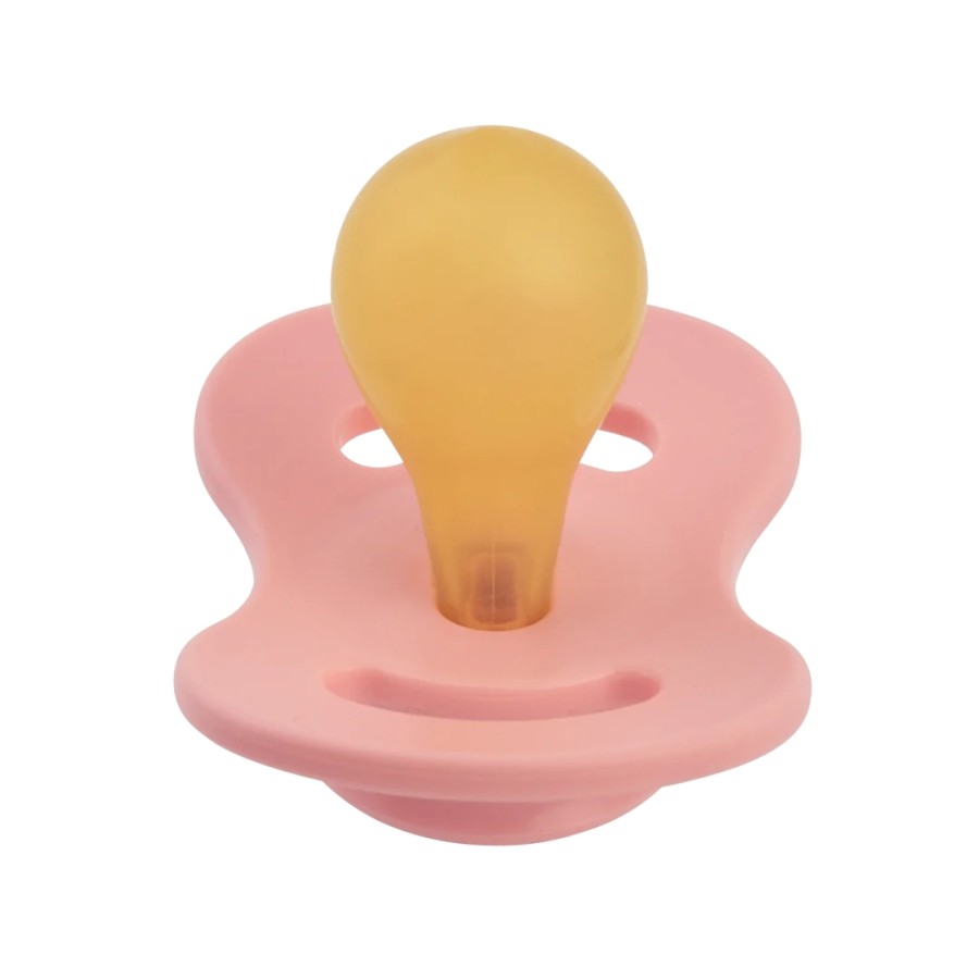 Lullaby Planet Σετ 2 Πιπίλες Latex Pink Coral & Lavender Breeze No 0-6 Μηνών