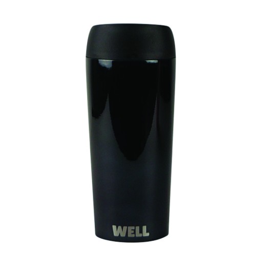 Well by Woodway Woodway  coffee thermos,Θερμός από Ανοξείδωτο Ατσάλι Black 450ml