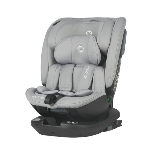 Coccolle Smart Baby Κάθισμα Αυτοκινήτου i-Size 40-150cm 360° Isofix Velsa C  Neutral Grey 0-36kg