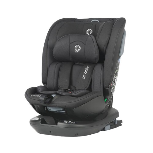 Coccolle Smart Baby Κάθισμα Αυτοκινήτου i-Size 40-150cm 360° Isofix Velsa Jet Black 0-36kg