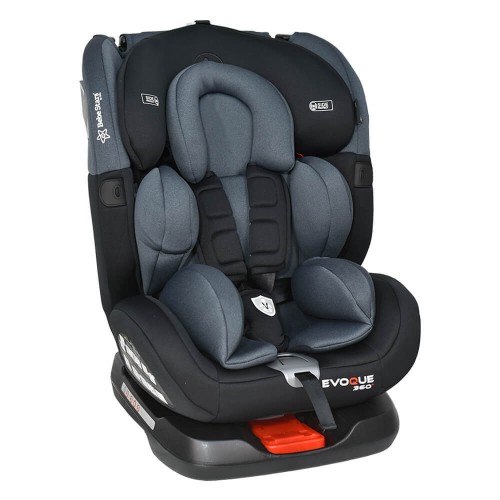 Bebe Stars Κάθισμα Αυτοκινήτου Evoque Isofix 360° Grey 0-36kg 900-186