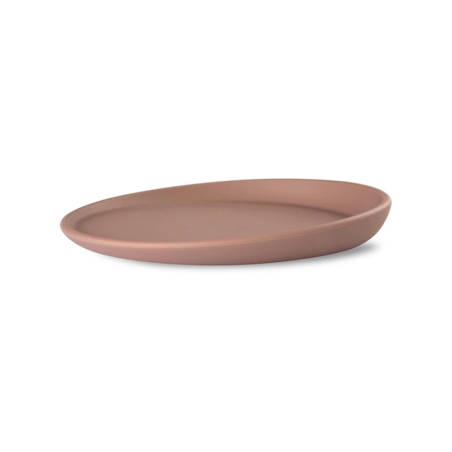 Eeveve Παιδικό Πιάτο Σιλικόνης Powder Blush
